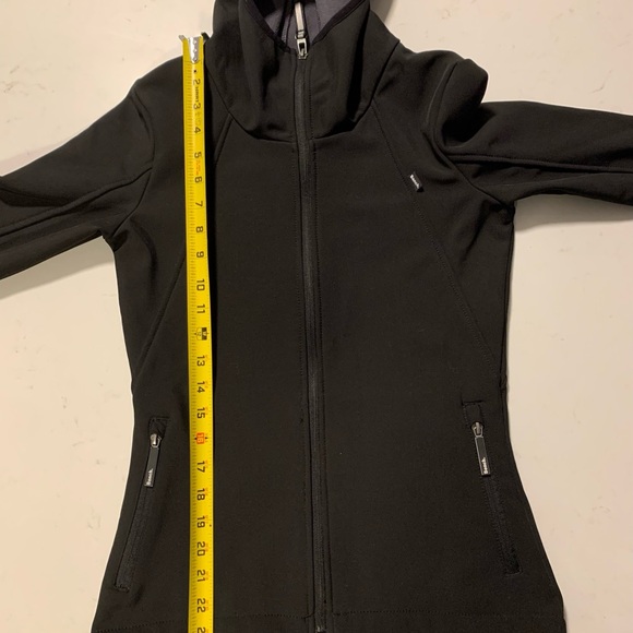 Bench Zip-up Softshell Hooded Black Snowboard Ski Punster Jacket XS - Picture 9 of 10